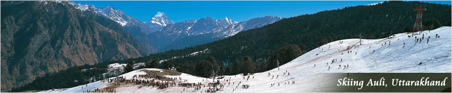  Skiing Auli, Uttarakhand